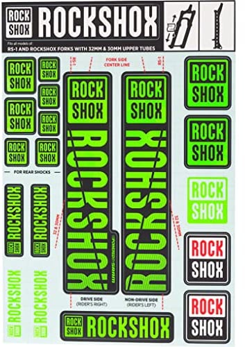 RockShox Unisex – Erwachsene Felgenbänder-03054863 Felgenbänder, Grün, 30/32mm Standrohre