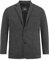 Jan Vanderstorm Homme Veste De Costume en Jersey Albin Noir 58