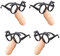 Colcolo 4 Nase mit Brille Hen Stag Party Geschenke