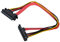 xiwai Cable de extensión de datos SATA III 3.0 7+15 de 22 pines SATA macho a hembra, 30 cm