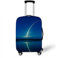 Elastisch Kofferhülle, DOTBUY 3D Reise Kofferschutzhülle Gepäck Cover Reisekoffer Hülle Schutz Bezug Schutzhülle Waschbare Reisetasche Kofferbezug (Meteor,S (18-20 Zoll))