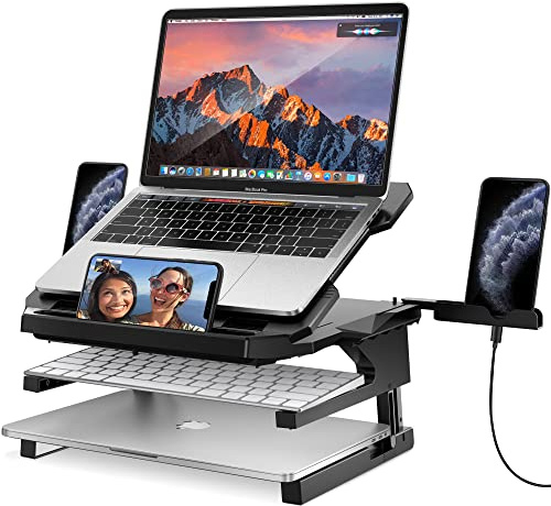 AboveTEK Laptop Stand, Ergonomic Adjustable Notebook Stand