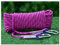 QHY Kletterseil, 10 mm, Sicherheitsseil, statisches Kletterseil, Eiskletterausrüstung, Feuerrettung, Fallschirmseil, Fluchtseil (Farbe: Lila, Größe: 10 m x 10 mm)