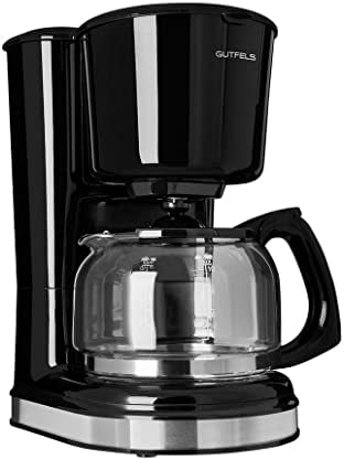 GUTFELS Filterkaffeemaschine COFFEE 2010 S | 12 Tassen Kaffee | 1x4 Filtergröße | Kaffeemaschine Filtermaschine 870 Watt | Abschaltautomatik