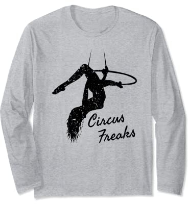 Aerial Yoga Outfit, Aerial Silks Hoops Langarmshirt