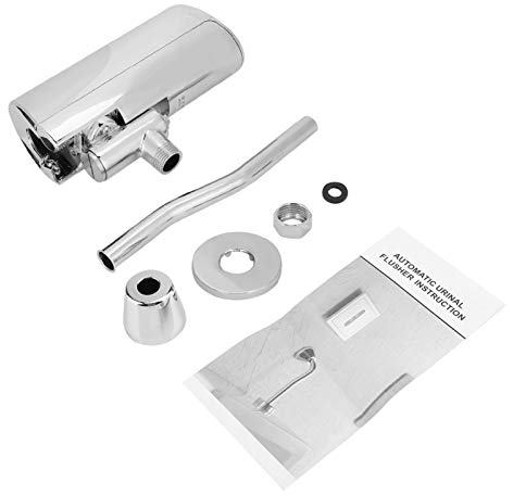 Nikou Sensor für Urinal-Spülventil, Automatisches Urinalventil, Toilette, Sensor zur Wandmontage, Berührungsloses Ventil, Wasser Sparendes Urinal Spülset öffentliche Männliche Toilette Hause