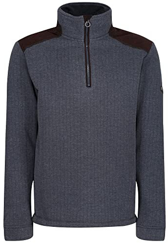 Regatta Professional Men's Holbeck Half Zip Fleece in Pile, Marina Militare, M Uomo