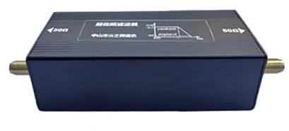 JMT LC Low Pass Filter LPF SMA Male Female Connector 100m W(20dBm) Max Input Power Filters (2KHz,BNC F to M)