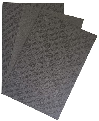 diconfa Lot de 3 papiers d'étanchéité Elring Abil N DIN A4 - 1 x 0,25 mm 0,5 mm 1,0 mm - Résistant à l'huile et à l'essence - Matériau d'étanchéité universel pour voiture, moto, scooter, voitures