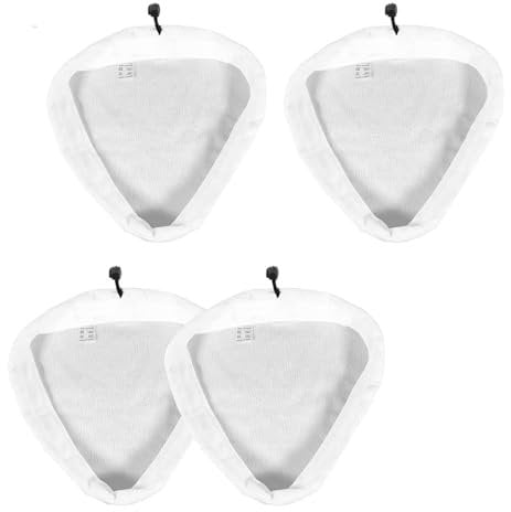 MEXWLOP 4pcs Microfiber Cloth Cover Pads VRS16 Centrix S88-CX4-B-A S7 Steam Cleaner Mop Dry And Wet Usage Floor Cleaning Steam Cleaner Replacement Parts
