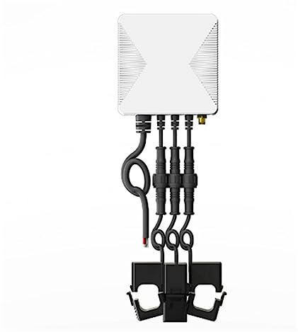 Tuya Smart 3 Phase Zigbee Energy Meter Kwh Powers 80A with Clamp Current Transformer Energy Monitoring
