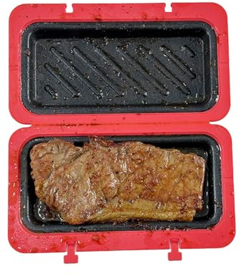 Sandwichera - Tostador Multifuncional de Ahorro de Tiempo | Sandwichera para Sándwich Grillado de Queso | para desayuno, camping, cocina, dormitorio, autocaravana, picnic, reuniones y eventos