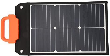 Cocoarm Panneau Solaire Portable 100 W, Conception Monocristalline, Charge Rapide, Prêt pour l'extérieur pour le Camping et les Aventures en Camping-car