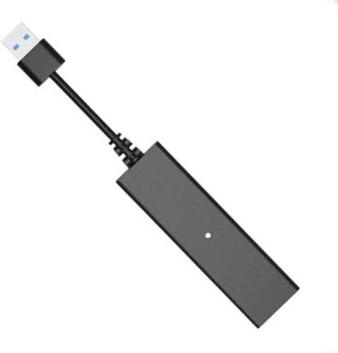 Gettimore VR to Camera Adapter, USB 3.0 Connector for Virtual Reality Headset, Compact ABS Gaming Bridge for Easy Setup