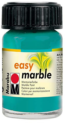 Marabu Easy Marble Paint 15ml - 098 Turquoise