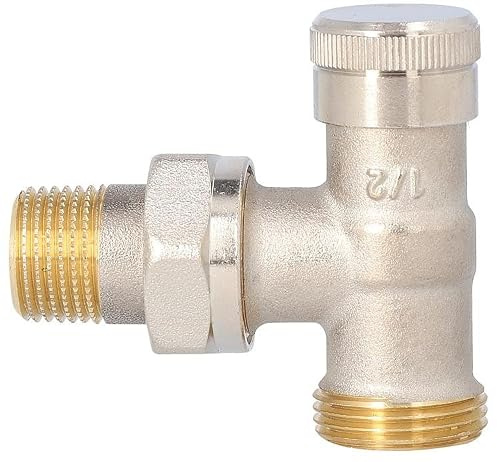 Danfoss - Corps coude avec raccord mâle RLV 15 réglage 1/2 Danfoss