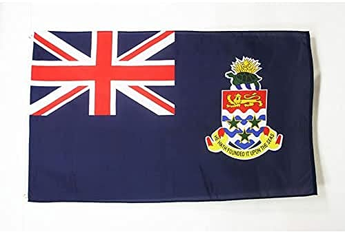AZ FLAG - Drapeau Iles Caïmans - 150x90 cm - Drapeau Anglais 100% Polyester Avec Oeillets Métalliques Intégrés - Pavillon 110 g
