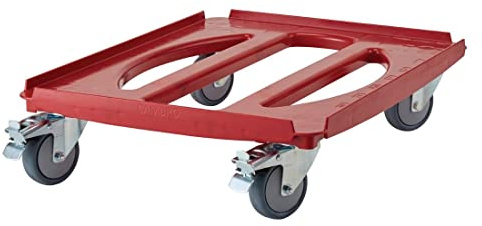Onderstel voor voorladers 60x40cm Cambro CD4060EPP-158 Hot Red