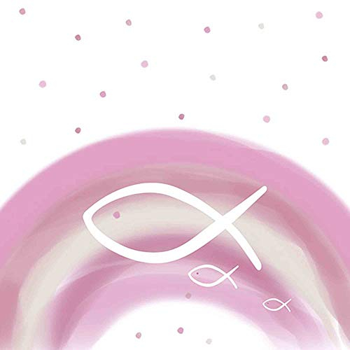 Ambiente - Luxury Paper Products Papierservietten - Servietten Lunch/Party/ca. 33x33cm Rainbow Rosa Bordeaux - First Communion - Kommunion und Konfirmation - Ideal Als Geschenk Und Tisch-Deko