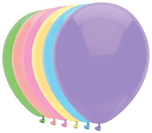 schmink - Ballonnen Pastel, 10st. (1 TOYS)