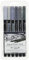 Lyra Aqua Brush Duo Grautöne, Set mit 6 Farben 32