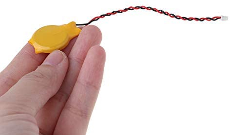 NOWON 5 Stück Notebook BIOS CMOS Akku Laptop Mit Selbstklebendem CR2032 2P Motherboard Kabel