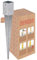 TRIBECCO Support de poteau - Douille de sol - 91 x 91 mm - Longueur 750 mm - Galvanisé à chaud - Douille à enfoncer pour poteaux en bois carrés, douille de sol, ancre en acier argenté