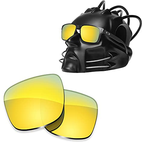 ToughAsNails Verres de rechange pour lunettes de soleil Oakley Holbrook XL OO9417 59 mm, Or 24 carats., taille unique