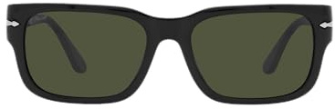 Persol Sonnenbrille PO3315S 95/31 Herren Farbe Schwarz Glas Grün Größe 55 mm