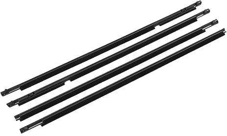Dichtungsstreifen-Fensterdichtung, Wasserdichte, Flexible Kfz-Fensterdichtung 7571012780, 4 Stück, für 2009 Bis 2012