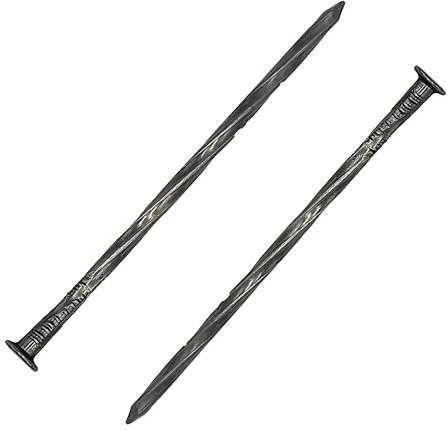 Clou – Pointes – Tête plate acier torsadées Ø 3.7 x L 90 mm – Boite de 5 kg