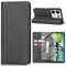 Handyhülle für Xiaomi Redmi Note 13 Pro 5G Mit Schutzfolie, Leder Wallet Kartenfach Standfunktion Klapphülle Case Cover Klappbar (Schwarz)