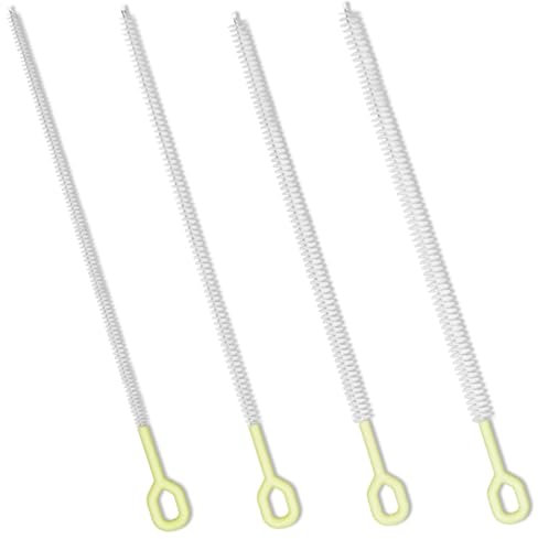 Straw Cleaning Brush Pipe Cleaners Tube Straw Cleaner Brush for Stanley Cup Water Drinking Bottle Straws, 12 inch Extra Long Household Cleaning Tools Different Diameters Set