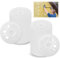 Bmliingchau Lot de 120 rondelles isolantes en polypropylène pour isolation en panneaux de fibres de bois - Rondelles fixes pour la fixation et le soutien