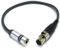 VITALCO Adaptateur Mini XLR femelle vers mini jack 3.5mm femelle - câble audio micro 3 pôles