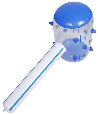DECOMELODY Inflatable Hammer Toy for Boy Girl Pvc Decorative Prop for Hanukkah Halloween and Festival Cosplay Versatile Party Decoration for Indoor and Outdoor Events