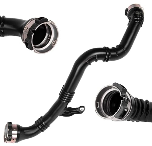 clickmax Intercooler Intake Air Hose Pipe Compatible with Qashqai II J11 2013-Onwards, 870mm 1.5L dCi Diesel