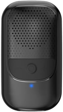 Oiqippnbv Design Indossabile con Altoparlante Bluetooth Wireless Bluetooth con Microfono ENC Integrato per Chiamate A Libere All'Aperto