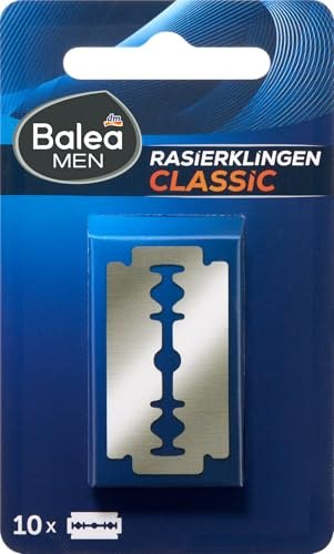 Balea MEN Rasierklingen Classic, 10 Klingen