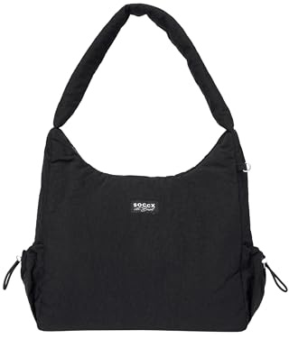 SOCCX Damen Leichte, wattierte Schultertasche