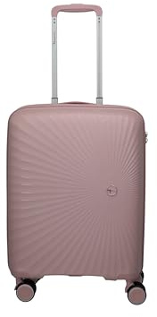 Travelite Tamaris Handgepäck Koffer VOYAAGE S, 55x40x20 cm, 2,4 kg, leicht | Hartschalenkoffer aus Polypropylen für Condor, Lufthansa, Eurowings & Ryanair, 4 Doppelrollen, Zahlenschloss, Bordtrolley