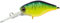 Illex Crankbait Deep Diving Chubby 38 Mat Tiger