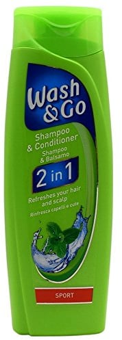 Wash & Go Sport 2in1 Shampoo & Conditioner 6 x 200ml