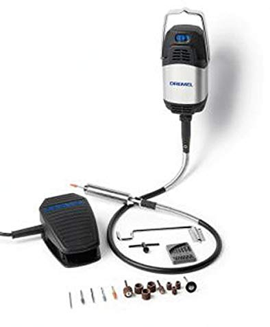 FORTIFLEX Hängebohrmotor für Fräs- u. Schleifarbeiten mit Zubehör