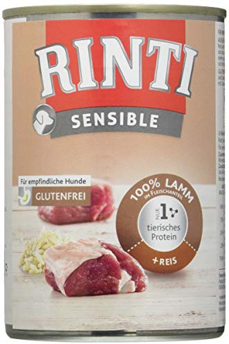 RINTI Sensible Lamm + Reis 12x400g