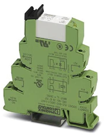 PHOENIX CONTACT PLC-RSC-24DC/1-1/ACT Relaismodul für Ausgabefunktionen, 2 Schließer (1-1), Eingangsspannung 24 V DC, 10 Stück