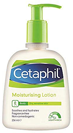 Cetaphil Feuchtigkeitslotion für Trockene Haut, Lanolin Frei, 236 ml (1er Pack)