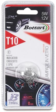 Bottari 30157 Kit Ampoules Micro pour Indicateurs 12 V 5 W T10