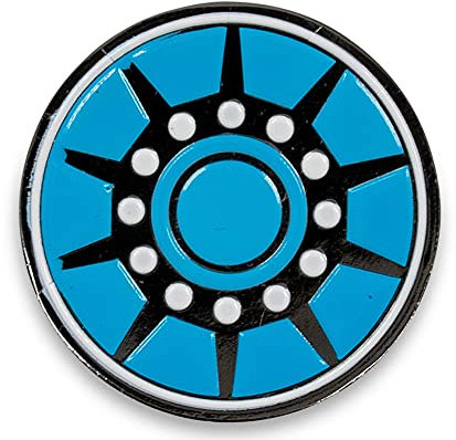 Iron Man Arc Reactor Enamel Collector Pin