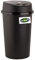 Home In Style 45 Litre Touch Top Bin Plastic Kitchen Waste Paper Bin Storage Bins Rubbish Trash Refuse Recycling Basket (ALL BLACK)